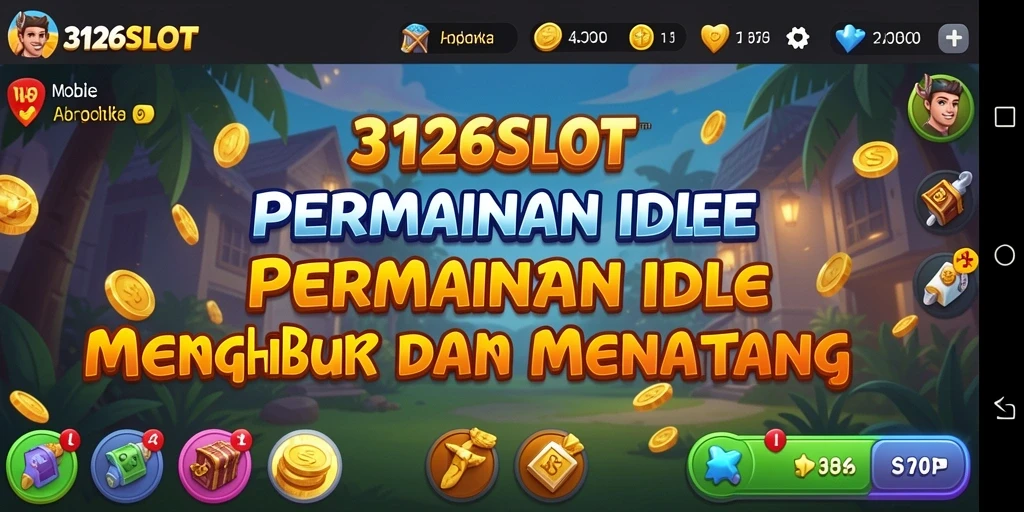 Tampilan gameplay menarik di 3126SLOT dengan banyak slot yang menunggu untuk dijelajahi.