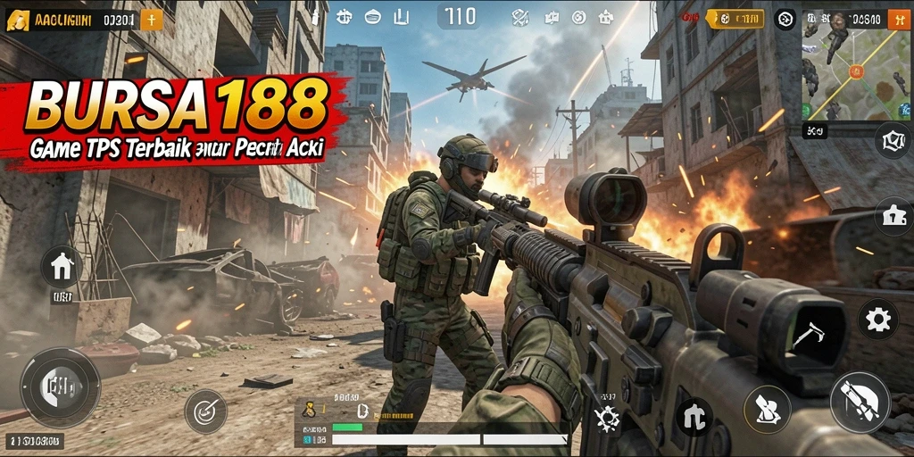 Gameplay seru BURSA188 dengan aksi tembak-menembak yang mengasyikkan.