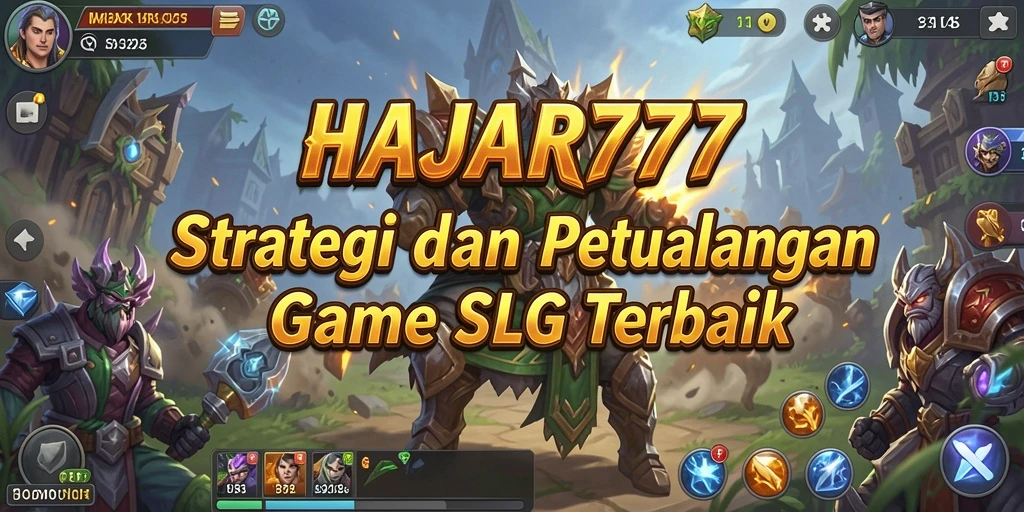 Tampilan gameplay seru dalam <strong>HAJAR777</strong> dengan strategi pertempuran yang menantang.