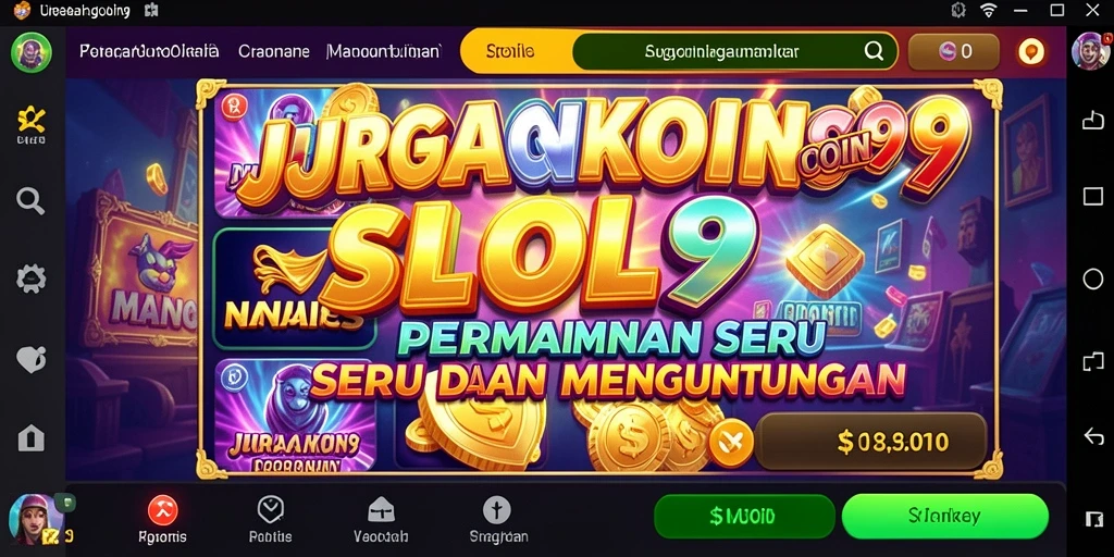 Screenshot JURAGANKOIN99 menampilkan gameplay Slot yang mendebarkan.