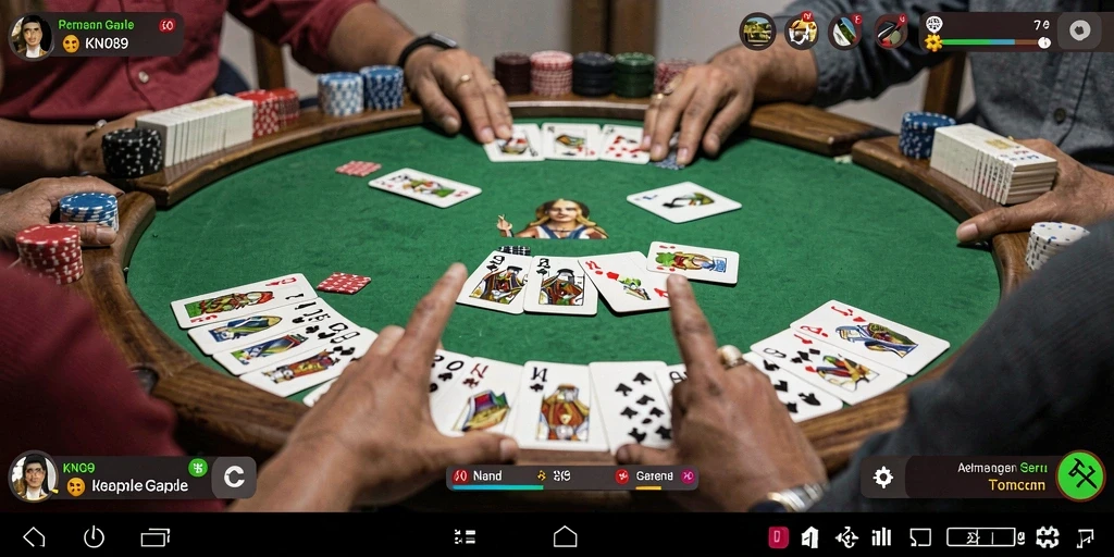 Tampilan menarik gameplay KNO89 yang penuh strategi Gaple.