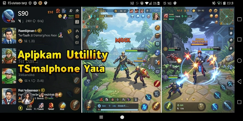Screenshot utama S80 menampilkan antarmuka aplikasi Utility yang canggih.