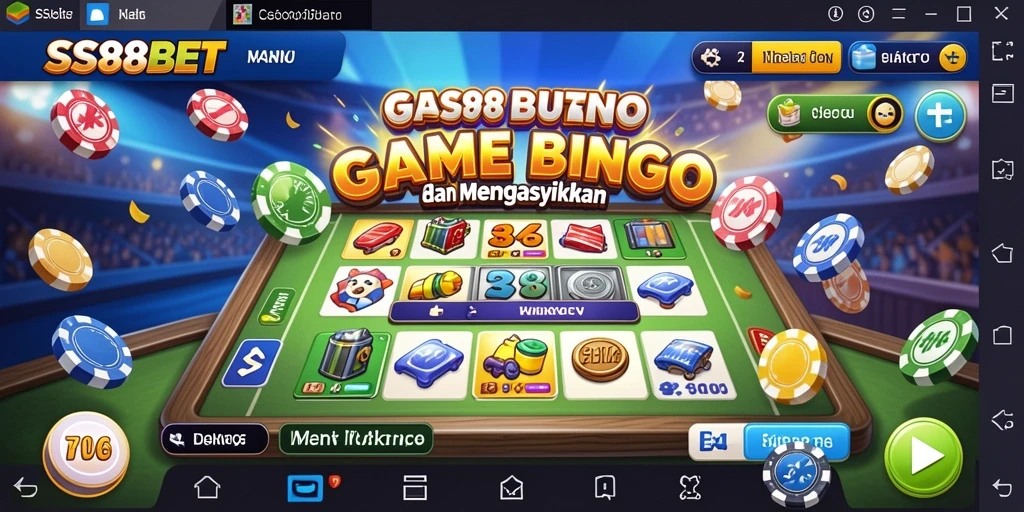Screenshot gameplay Bingo yang seru di SS88BET.