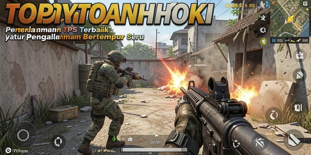 Tampilan menarik dari gameplay TPS yang menegangkan.